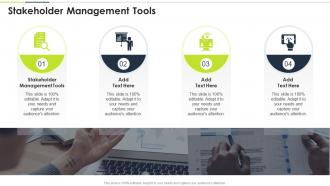 Stakeholder Management Tools In Powerpoint And Google Slides Cpb