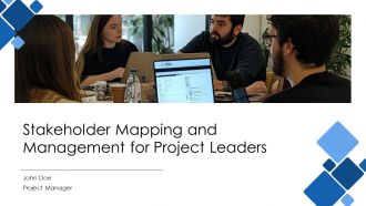 Stakeholder Mapping And Management For Project Leaders PPT Information AT