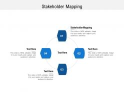 Stakeholder mapping ppt powerpoint presentation infographic template grid cpb