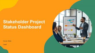 Stakeholder Project Status Dashboard PPT Summary AT