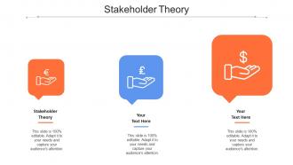 Stakeholder theory ppt powerpoint presentation pictures skills cpb