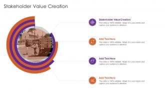 Stakeholder Value Creation In Powerpoint And Google Slides Cpb