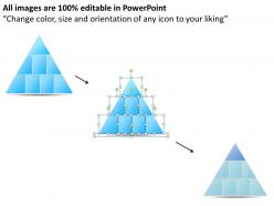 Stakeholder value pyramid powerpoint presentation slide template
