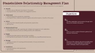 Stakeholders Relationship Management Plan Build And Maintain Relationship With Stakeholder Management