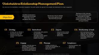 Stakeholders Relationship Management Plan Importance Of Nurturing A Stakeholder Relationship