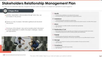 Stakeholders Relationship Management Plan Understanding The Importance