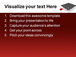 Stand out from crowd business powerpoint backgrounds and templates 1210