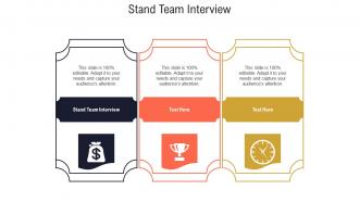 Stand team interview ppt powerpoint presentation pictures example introduction cpb
