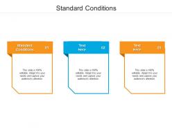 Standard conditions ppt powerpoint presentation styles styles cpb