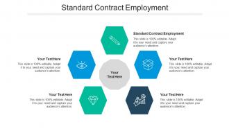 Standard contract employment ppt powerpoint presentation inspiration format cpb