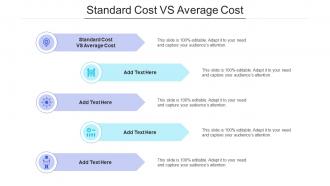 Standard Cost Vs Average Cost In Powerpoint And Google Slides