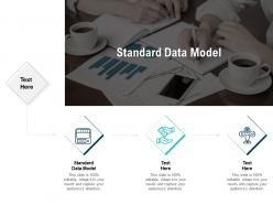 Standard data model ppt powerpoint presentation ideas guide cpb
