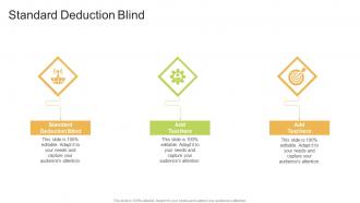 Standard Deduction Blind In Powerpoint And Google Slides Cpb