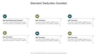 Standard Deduction Doubled In Powerpoint And Google Slides Cpb