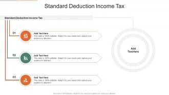 Standard Deduction Income Tax In Powerpoint And Google Slides Cpb