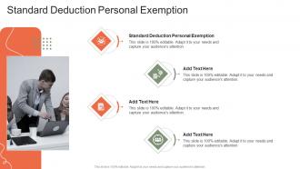 Standard Deduction Personal Exemption In Powerpoint And Google Slides Cpb