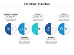 Standard deduction ppt powerpoint presentation summary ideas cpb