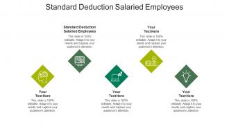 Standard deduction salaried employees ppt powerpoint presentation gallery show cpb