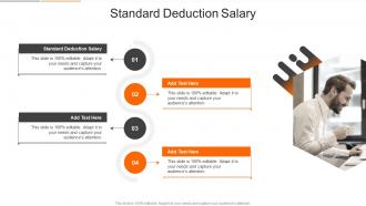Standard Deduction Salary In Powerpoint And Google Slides Cpb