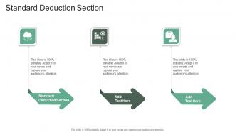 Standard Deduction Section In Powerpoint And Google Slides Cpb