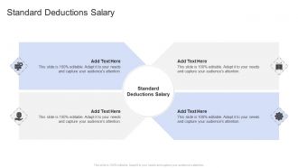 Standard Deductions Salary In Powerpoint And Google Slides Cpb