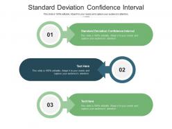 Standard deviation confidence interval ppt powerpoint presentation summary brochure cpb