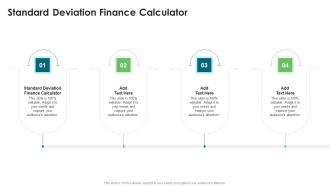 Standard Deviation Finance Calculator In Powerpoint And Google Slides Cpb