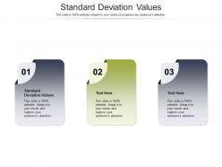 Standard deviation values ppt powerpoint presentation infographic template aids cpb