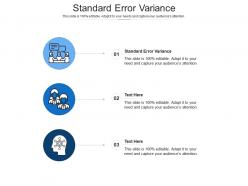 Standard error variance ppt powerpoint presentation ideas cpb