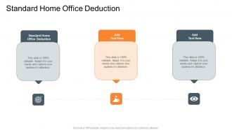 Standard Home Office Deduction In Powerpoint And Google Slides Cpb