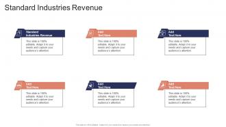 Standard Industries Revenue In Powerpoint And Google Slides Cpb