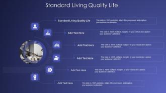 Standard Living Quality Life In Powerpoint And Google Slides Cpb