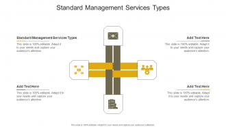 Standard Management Services Types In Powerpoint And Google Slides Cpb