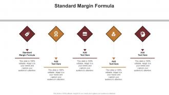 Standard Margin Formula In Powerpoint And Google Slides Cpb