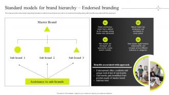 Standard Models For Brand Hierarchy Endorsed Branding Efficient Management Of Product Corporate