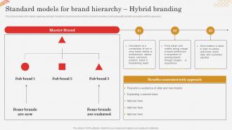 Standard Models For Brand Hierarchy Hybrid Branding Successful Brand Expansion Through