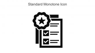 Standard Monotone Icon In Powerpoint Pptx Png And Editable Eps Format