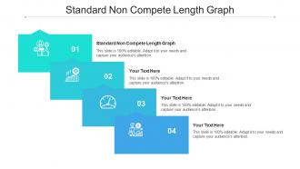 Standard non compete length graph ppt powerpoint presentation portfolio rules cpb
