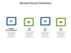 Standard normal distribution ppt powerpoint presentation slides icons cpb