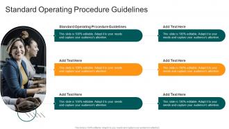 Standard Operating Procedure Guidelines In Powerpoint And Google Slides Cpb