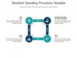 Standard operating procedure template ppt powerpoint guidelines cpb