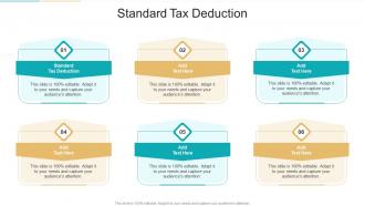 Standard Tax Deduction In Powerpoint And Google Slides Cpb