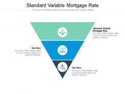 Standard variable mortgage rate ppt powerpoint presentation layouts structure cpb