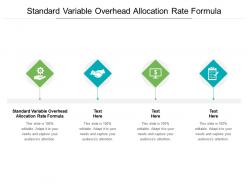 Standard variable overhead allocation rate formula ppt powerpoint presentation model graphics cpb