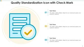 Standardization Icon Powerpoint Ppt Template Bundles