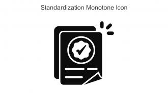Standardization Monotone Icon In Powerpoint Pptx Png And Editable Eps Format