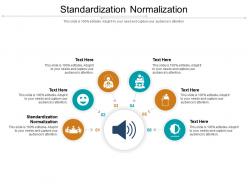 Standardization normalization ppt powerpoint presentation ideas graphics example cpb
