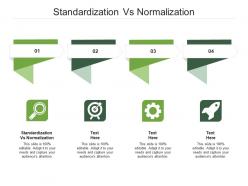 Standardization vs normalization ppt powerpoint presentation ideas demonstration cpb