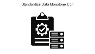 Standardize Data Monotone Icon In Powerpoint Pptx Png And Editable Eps Format
