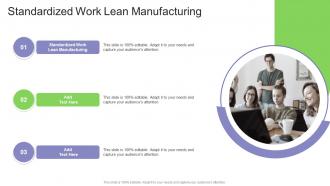 Standardized Work Lean Manufacturing In Powerpoint And Google Slides Cpb